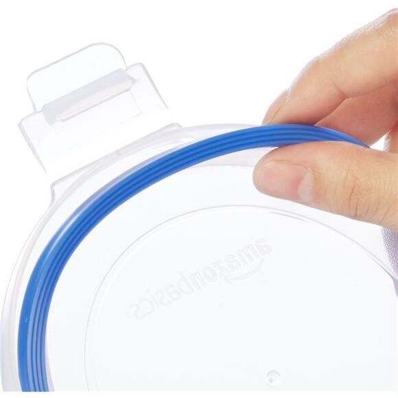 Amazon Basics Leak-Proof Glass Locking Lids Food Storage Containers, 14-Piece - Picture 6 of 7